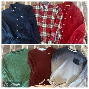 Abercrombie kids size 11/12 cold weather bundle